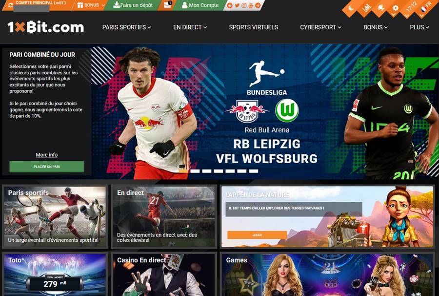 a homepage do operador